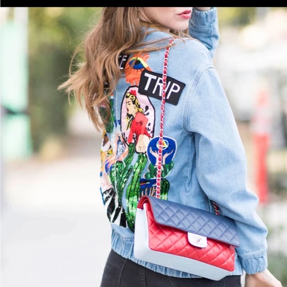 Chiara Ferragni’s Filles A Papa Denim Bomber - Picture 5 of 14